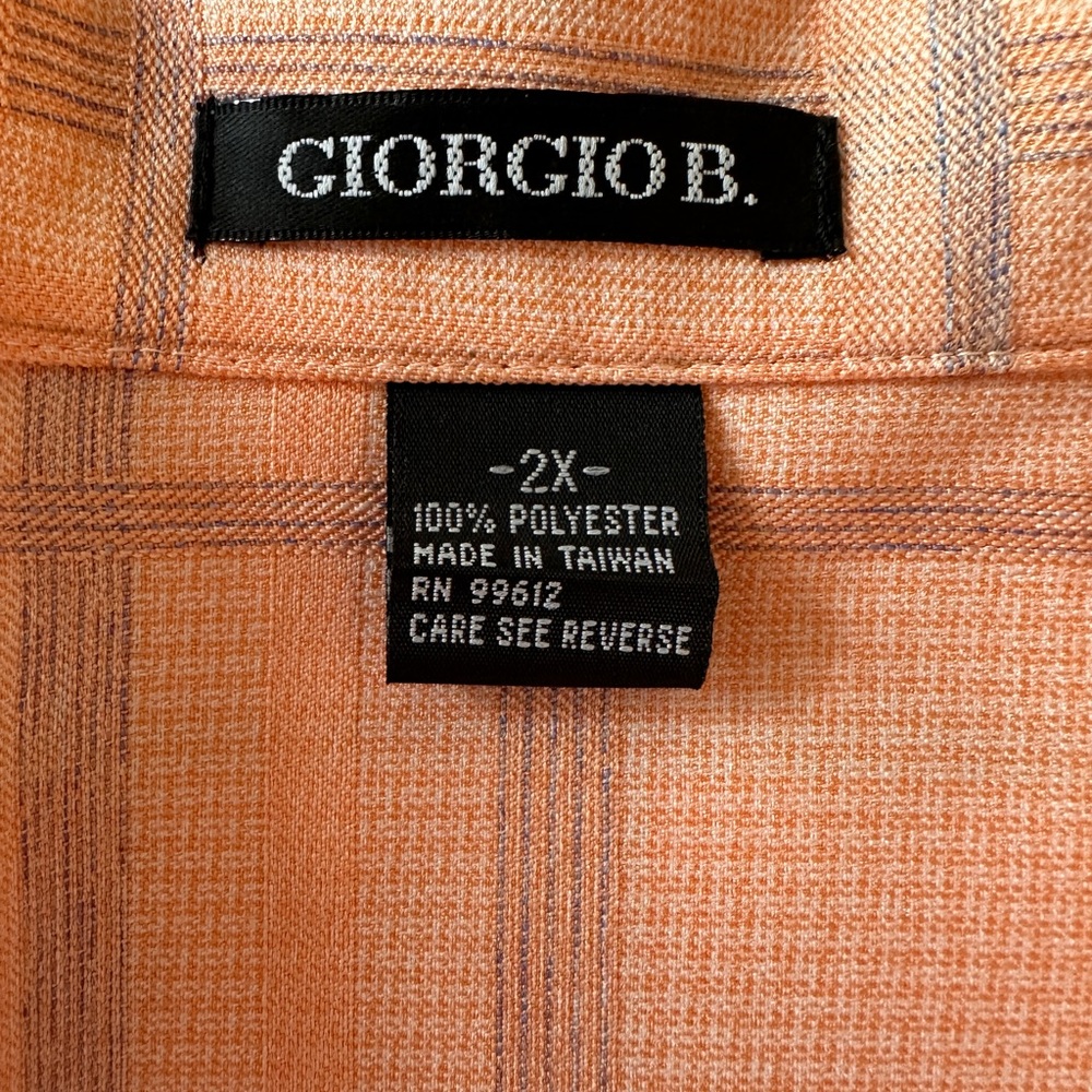 Giorgio B. Men’s shirt - size 2X (XXL) - Picture 3 of 3